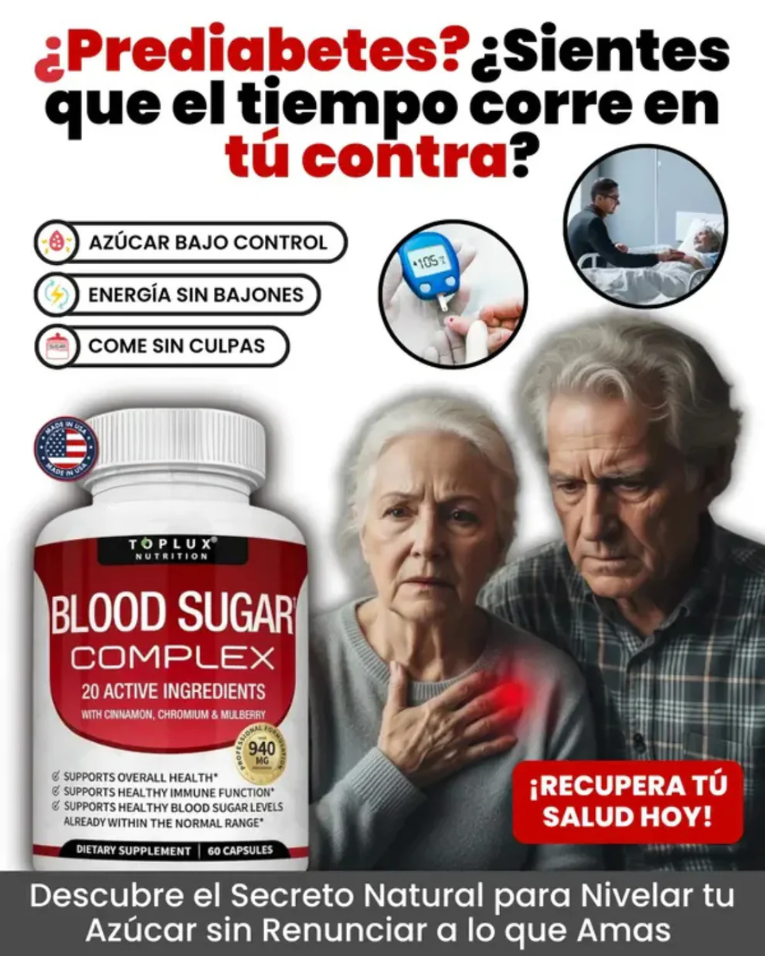 BLOOD SUGAR COMPLEX - CONTROL DEL AZUCAR EN LA SANGRE🩸